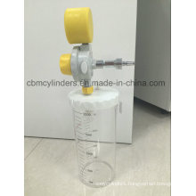 BS-Type Medical VAC Regulator W/ 2000ml Waste Collection Bottle